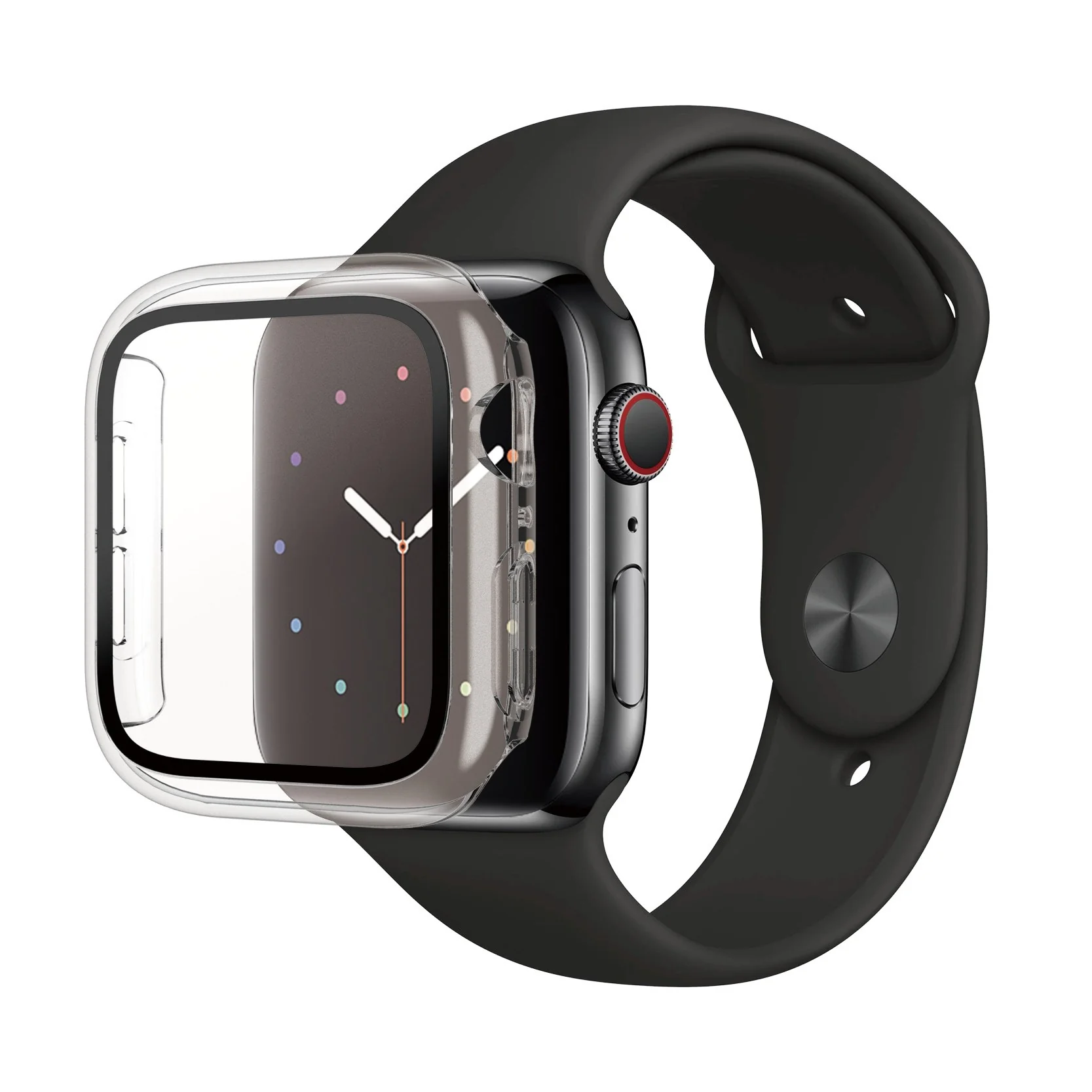 PanzerGlass® Full body Case Transparent Apple Watch SE 3 | SE | 6 | 5 | 4 | 44mm - Image 5