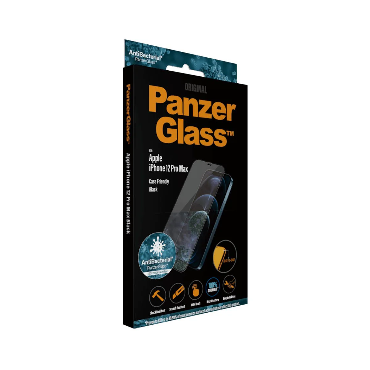 PanzerGlass® Skærmbeskyttelse iPhone 12 Pro Max | Edge-to-Edge - Image 4