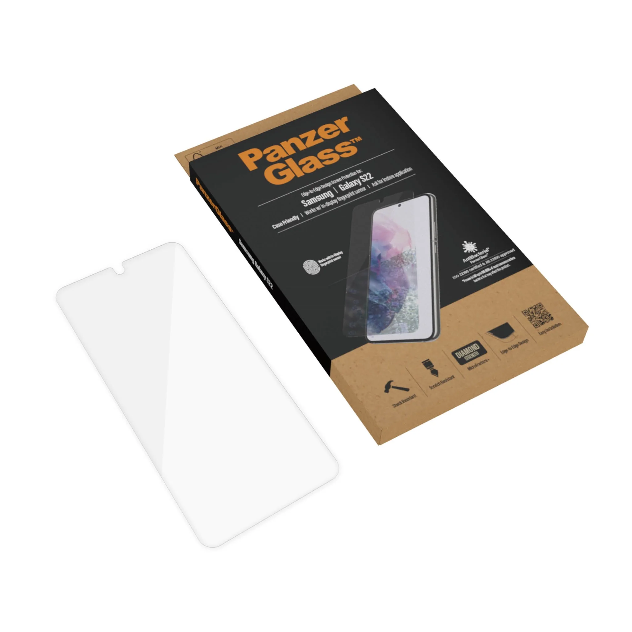 PanzerGlass® UltraForce1 Samsung Galaxy S22 5G | Skærmbeskyttelse - Image 5