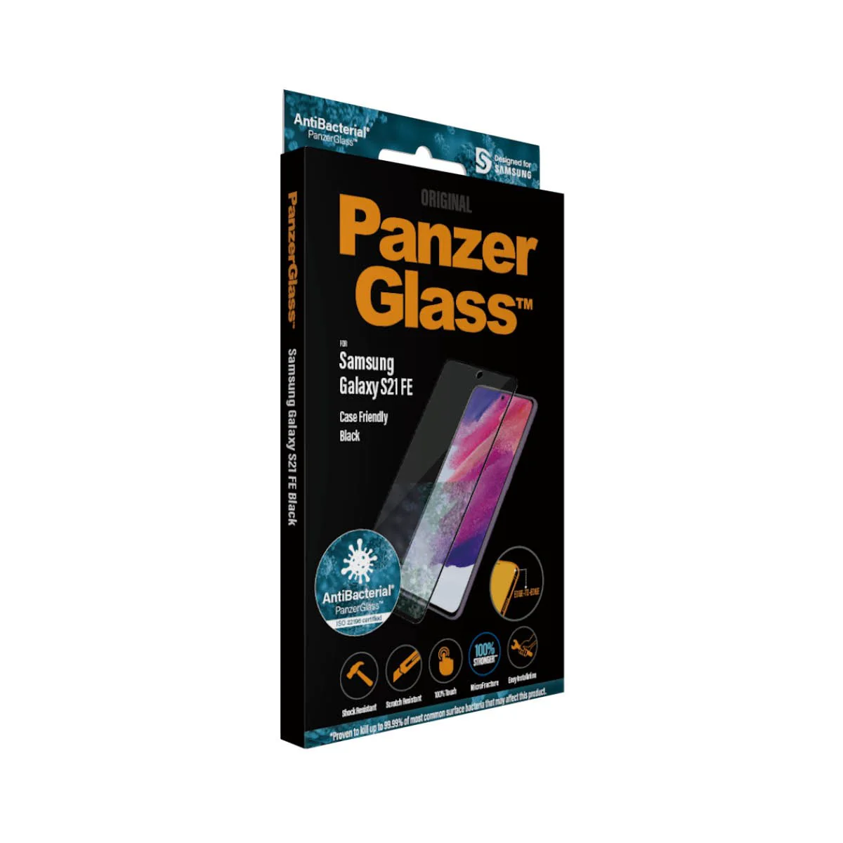PanzerGlass® Skærmbeskyttelse Samsung Galaxy S21 FE - Image 4