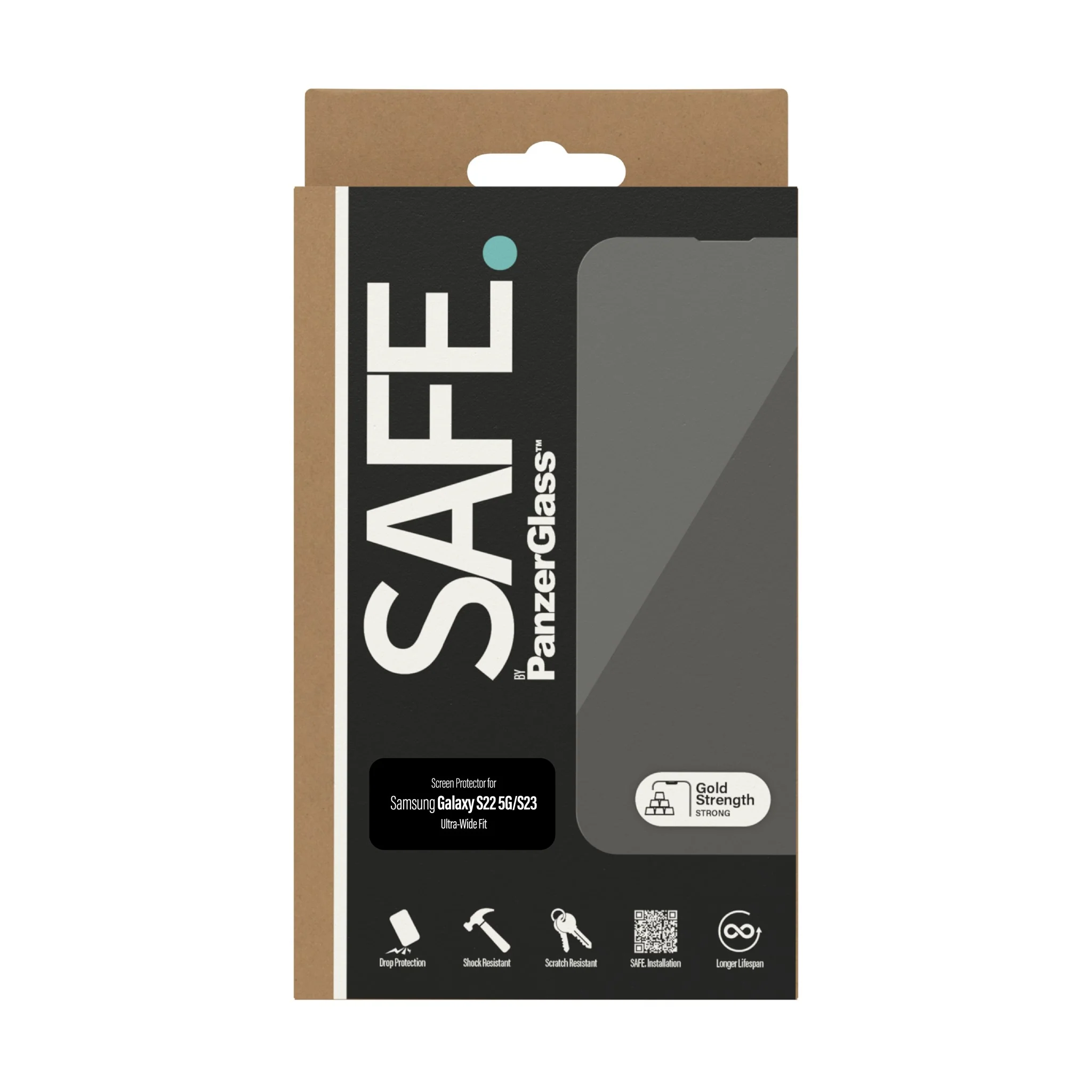 SAFE. by PanzerGlass® Skærmbeskyttelse Samsung Galaxy S22 5G | S23 | Ultra-Wide Fit - Image 4